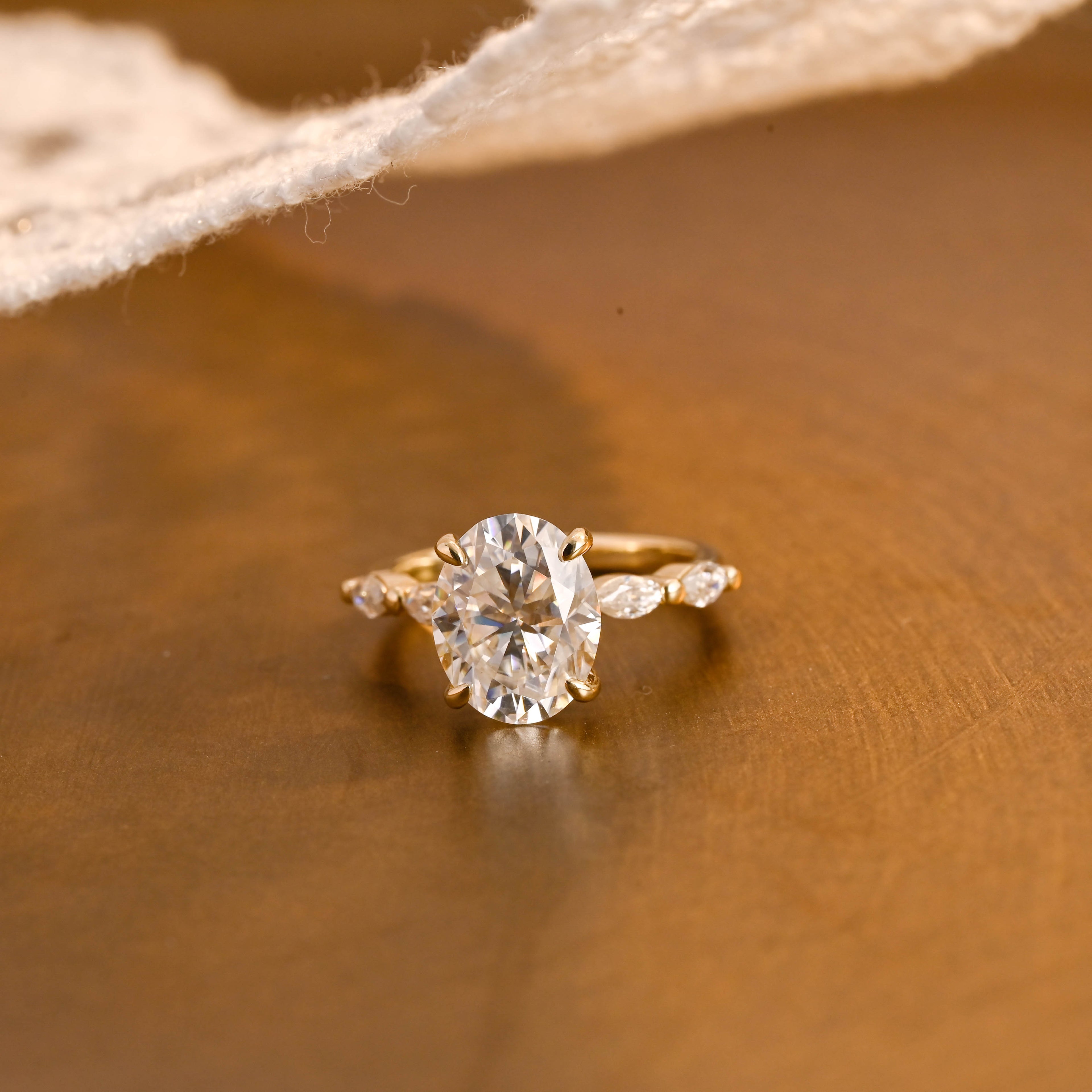IGI Certified 1-5 Carat Oval Cut Lab Grown Diamond Ring | D VS1 EX | 14K 18K Gold & Platinum