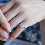 IGI Certified 1-5 Carat Oval Cut Lab Grown Diamond Ring | D VS1 EX | 14K 18K Gold & Platinum
