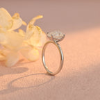 IGI Certified 1-5 Carat D Color VS1 Clarity Pear Cut Lab Grown Diamond Engagement Ring in 14K/18K Gold or Platinum
