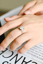 IGI Certified 1-3 Carat Cushion Cut Lab Grown Diamond Ring | D VS1 EX | 14K 18K  Gold & Platinum