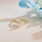 IGI Certified 1-5 Carat D Color VS1 Clarity Pear Cut Lab Grown Diamond Engagement Ring in 14K/18K Gold or Platinum