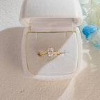 IGI Certified 1-5 Carat D Color VS1 Clarity Pear Cut Lab Grown Diamond Engagement Ring in 14K/18K Gold or Platinum