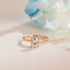 IGI Certified 1-5 Carat D Color VS1 Clarity Oval Cut Lab Grown Diamond Engagement Ring in 14K/18K Gold or Platinum