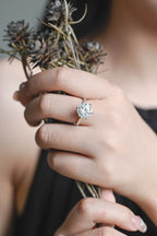 IGI Certified Round Cut Lab Grown Diamond Engagement Ring, 1-5 Carat D VS1, 14K/18K Gold or Platinum