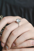 IGI Certified Round Cut Lab Grown Diamond Engagement Ring, 1-5 Carat D VS1, 14K/18K Gold or Platinum