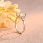 IGI Certified 1-5 Carat D Color VS1 Clarity Emerald Cut Lab Grown Diamond Engagement Ring in 14K/18K Gold or Platinum