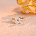 IGI Certified 1-5 Carat D Color VS1 Clarity Radiant Cut Lab Grown Diamond Engagement Ring in 14K/18K Gold or Platinum