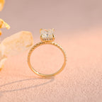 IGI Certified 1-5 Carat D Color VS1 Clarity Radiant Cut Lab Grown Diamond Engagement Ring in 14K/18K Gold or Platinum