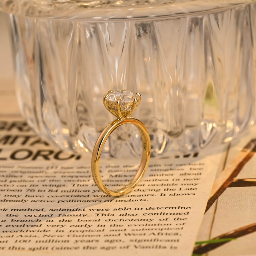 IGI Certified 1-5 Carat Round Brilliant Lab Grown Diamond Ring | D VS1 Ideal Cut | 14K 18K Gold & Platinum