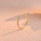 Lab Cultured Diamond Engagement Ring | Customizable Women's/Gentlemen's Wedding Bands | Eco-Friendly 14K/18K Yellow Gold/Platinum Setting