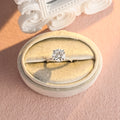 IGI Certified Round Cut Lab Grown Diamond Engagement Ring, 1-5 Carat D VS1, 14K/18K Gold or Platinum