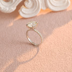 IGI Certified Round Cut Lab Grown Diamond Engagement Ring, 1-5 Carat D VS1, 14K/18K Gold or Platinum