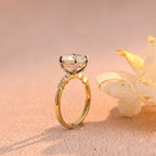 IGI Certified Round Cut Lab Grown Diamond Engagement Ring, 1-5 Carat D VS1, 14K/18K Gold or Platinum
