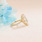 IGI Certified 1-3 Carat Marquise Lab Grown Diamond Ring | D VS1 EX | 14K 18K Gold & Platinum