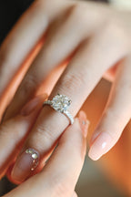 IGI Certified Round Cut Lab Grown Diamond Engagement Ring, 1-5 Carat D VS1, 14K/18K Gold or Platinum