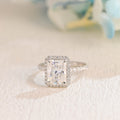 IGI Certified 1-5 Carat D Color VS1 Clarity Radiant Cut Lab Grown Diamond Engagement Ring in 14K/18K Gold or Platinum