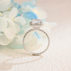 IGI Certified 1-5 Carat D Color VS1 Clarity Radiant Cut Lab Grown Diamond Engagement Ring in 14K/18K Gold or Platinum