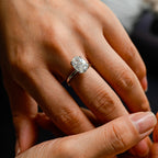 IGI Certified 1-5 Carat Oval Cut Lab Grown Diamond Ring | D VS1 EX | 14K 18K Gold & Platinum