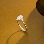 IGI Certified 1-5 Carat D Color VS1 Clarity Pear Cut Lab Grown Diamond Engagement Ring in 14K/18K Gold or Platinum