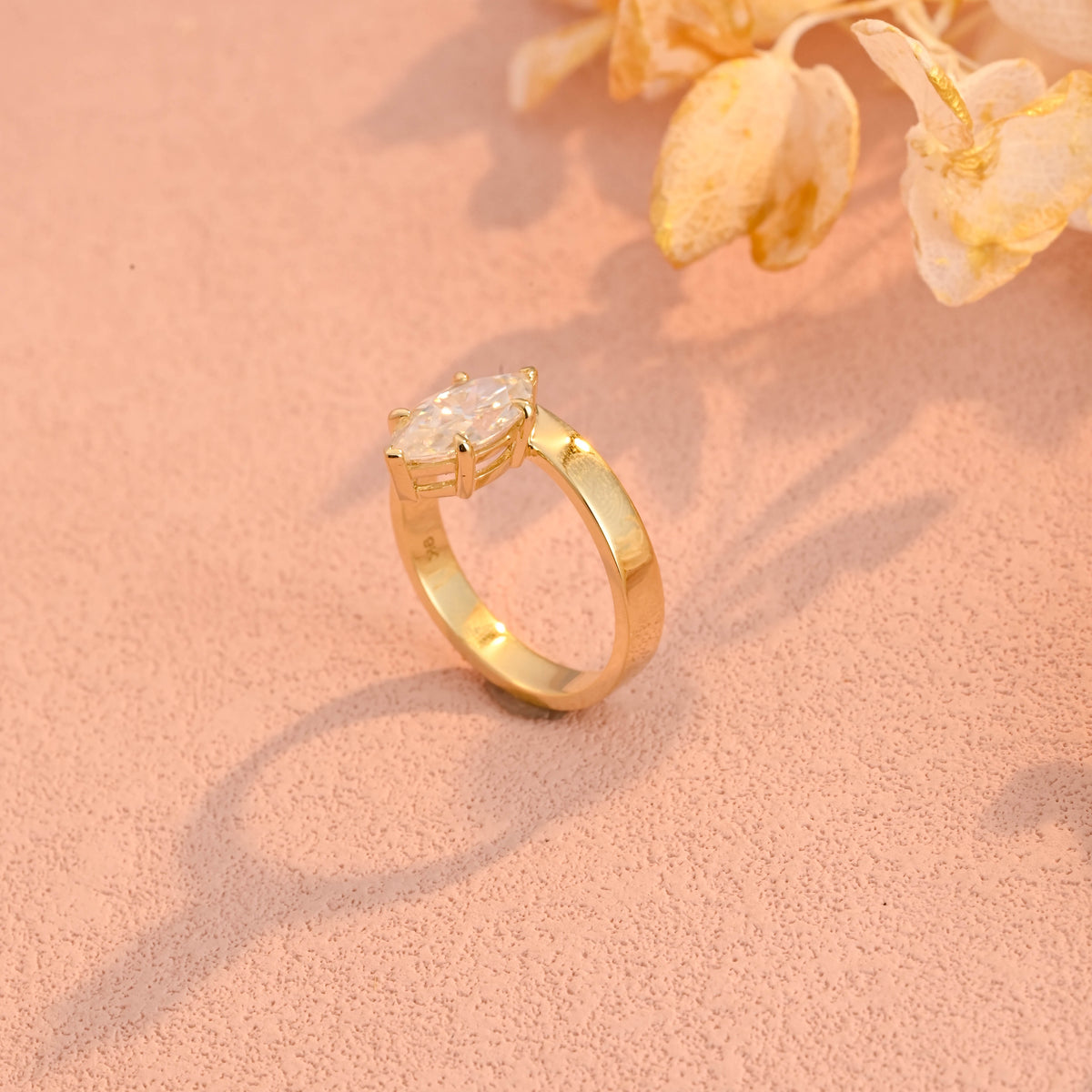 Classic IGI Certified 1-3 Carat Marquise Lab Grown Diamond Ring | D VS1 EX | 14K 18K Gold & Platinum