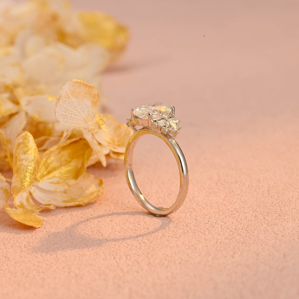 IGI Certified 1-5 Carat Oval Cut Lab Grown Diamond Ring | D VS1 EX | 14K 18K Gold & Platinum