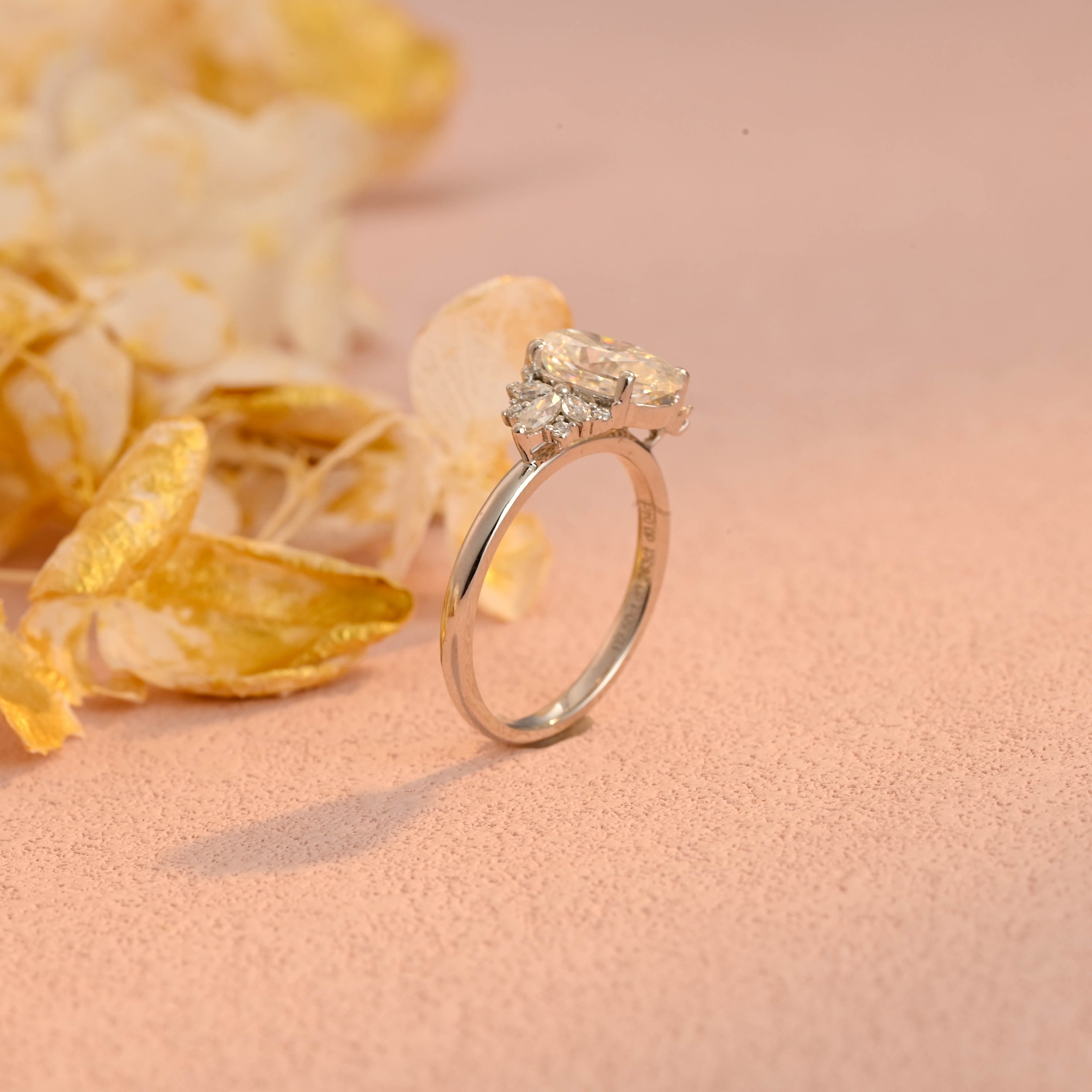 IGI Certified 1-5 Carat Oval Cut Lab Grown Diamond Ring | D VS1 EX | 14K 18K Gold & Platinum