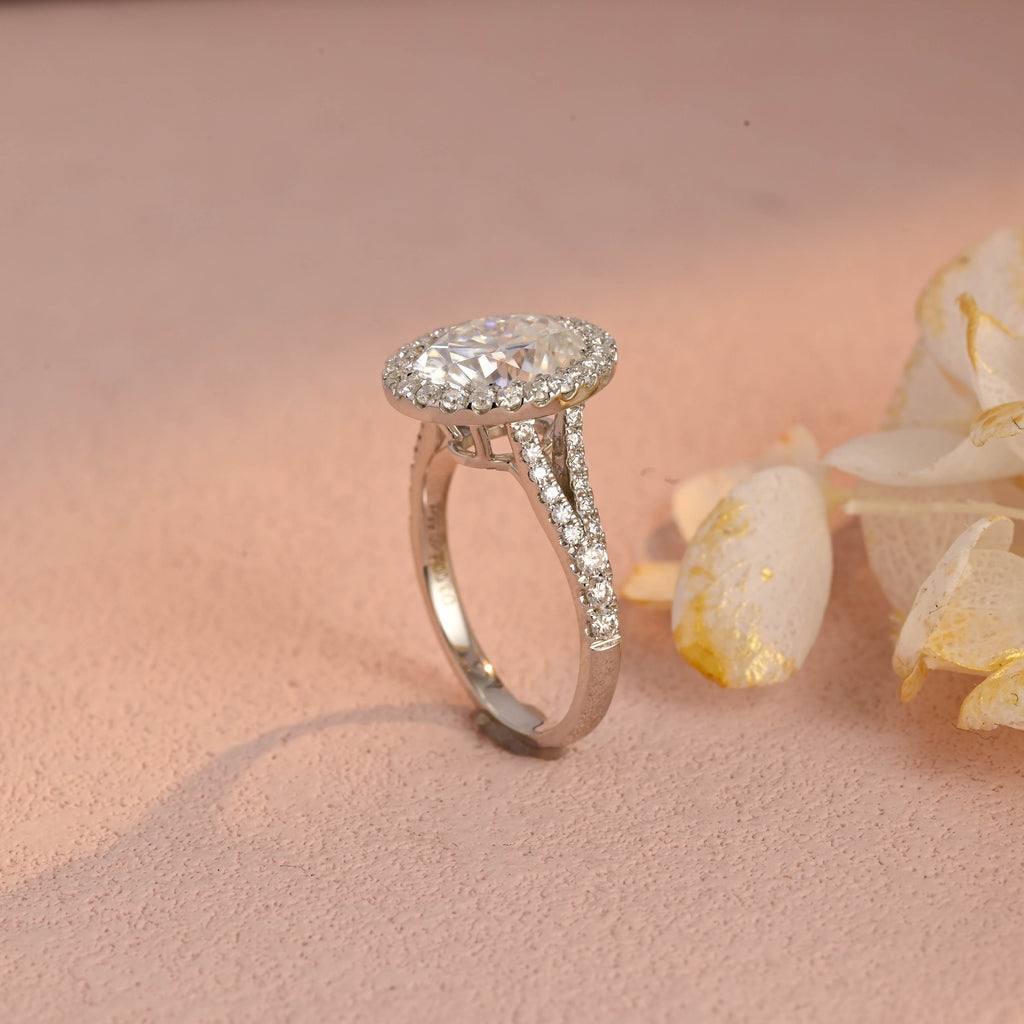 IGI Certified 1-5 Carat Oval Cut Lab Grown Diamond Ring | D VS1 EX | 14K 18K Gold & Platinum
