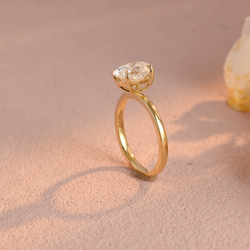 IGI Certified 1-5 Carat Oval Cut Lab Grown Diamond Ring | D VS1 EX | 14K 18K Gold & Platinum