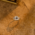 IGI Certified 1-5 Carat Emerald Cut Lab Grown Diamond Ring | D VS1 EX | 14K 18K Gold & Platinum