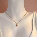 IGI Certified Pear Shaped Lab Grown Diamond Pendant Necklace | 1-5 CT | D VS1 EX | 14K 18K Gold & Platinum