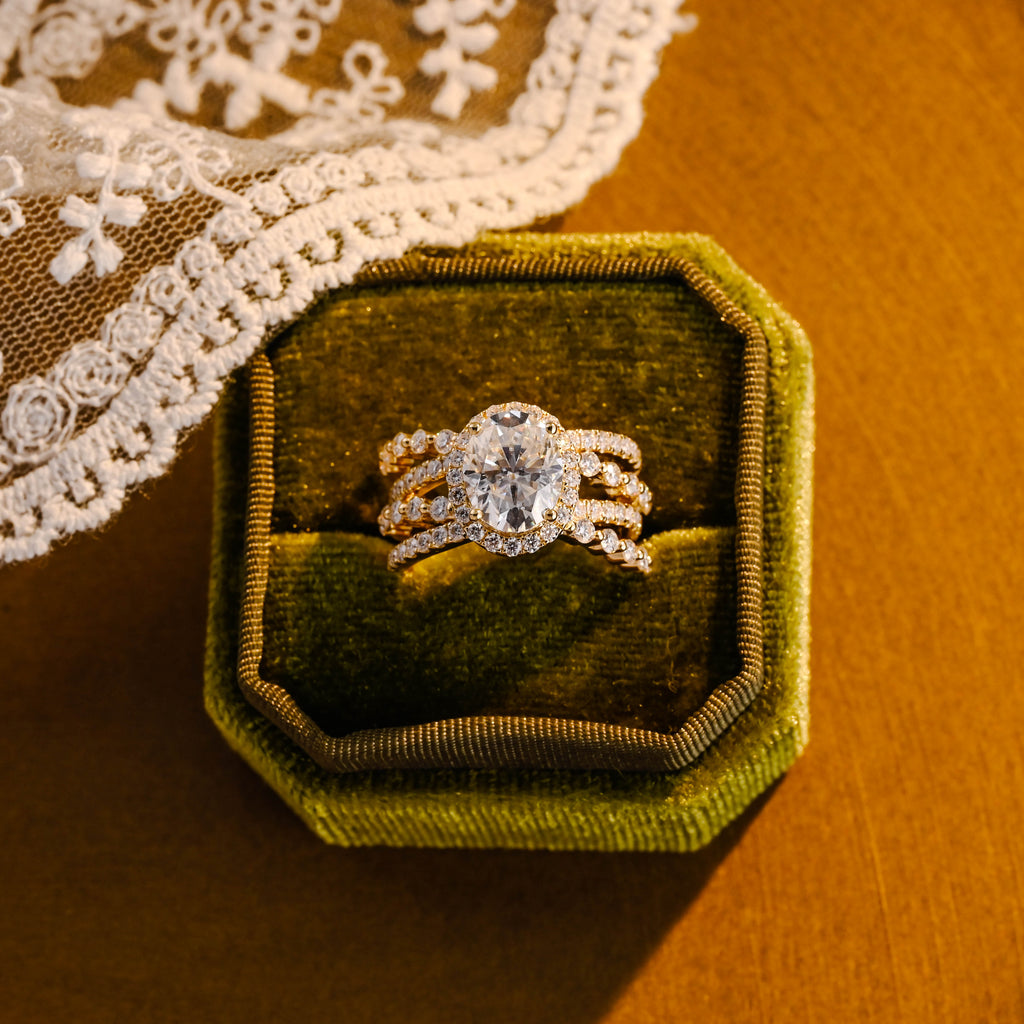 IGI Certified 1-5 Carat D Color VS1 Clarity Oval Cut Lab Grown Diamond Engagement Ring in 14K/18K Gold or Platinum