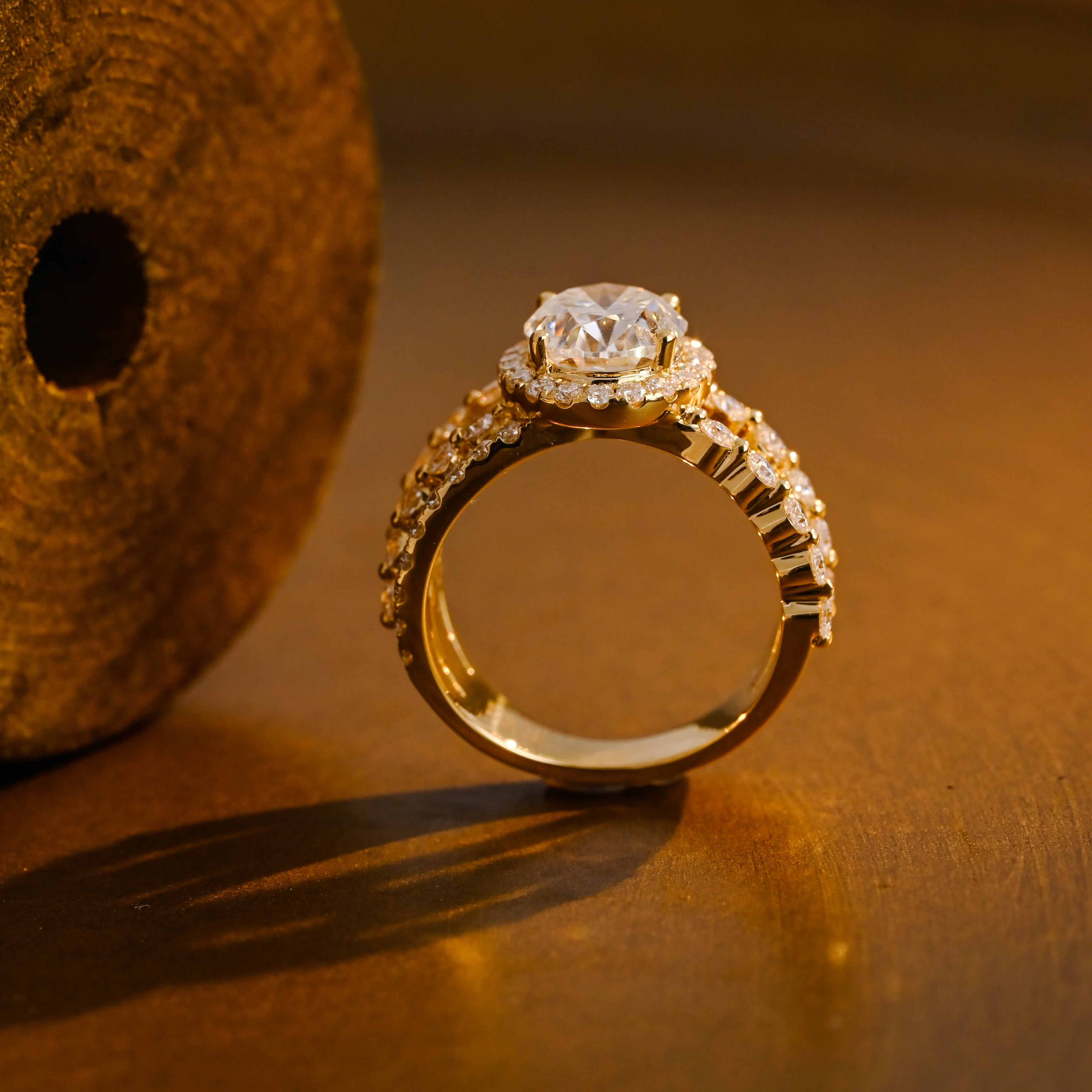 IGI Certified 1-5 Carat D Color VS1 Clarity Oval Cut Lab Grown Diamond Engagement Ring in 14K/18K Gold or Platinum