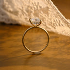 IGI Certified Princess Cut Lab Grown Diamond Ring - 1-5 CT D VS1 - 14K/18K Gold & Platinum