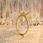 IGI Certified 1-3 Carat Marquise Lab Grown Diamond Ring | D VS1 | 14K 18K Yellow Gold
