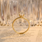 IGI Certified 1-3 Carat Marquise Lab Grown Diamond Ring | D VS1 | 14K 18K Yellow Gold