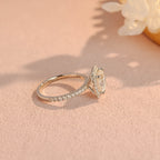 IGI Certified 1-3 Carat Cushion Cut Lab Grown Diamond Ring | D VS1 EX | 14K 18K  Gold & Platinum