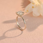 IGI Certified 1-5 Carat Princess Cut Lab Grown Diamond Ring | D VS1 EX | 14K 18K Gold & Platinum