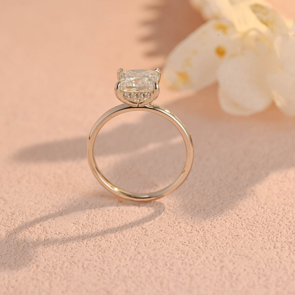 IGI Certified 1-5 Carat Princess Cut Lab Grown Diamond Ring | D VS1 EX | 14K 18K Gold & Platinum