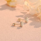 IGI Certified Round Brilliant Lab Grown Diamond Stud Earrings | D VS1 Ideal Cut | 0.5-3 CTW