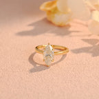 IGI Certified 1-3 Carat Marquise Lab Grown Diamond Ring | D VS1 EX | 14K 18K Gold & Platinum