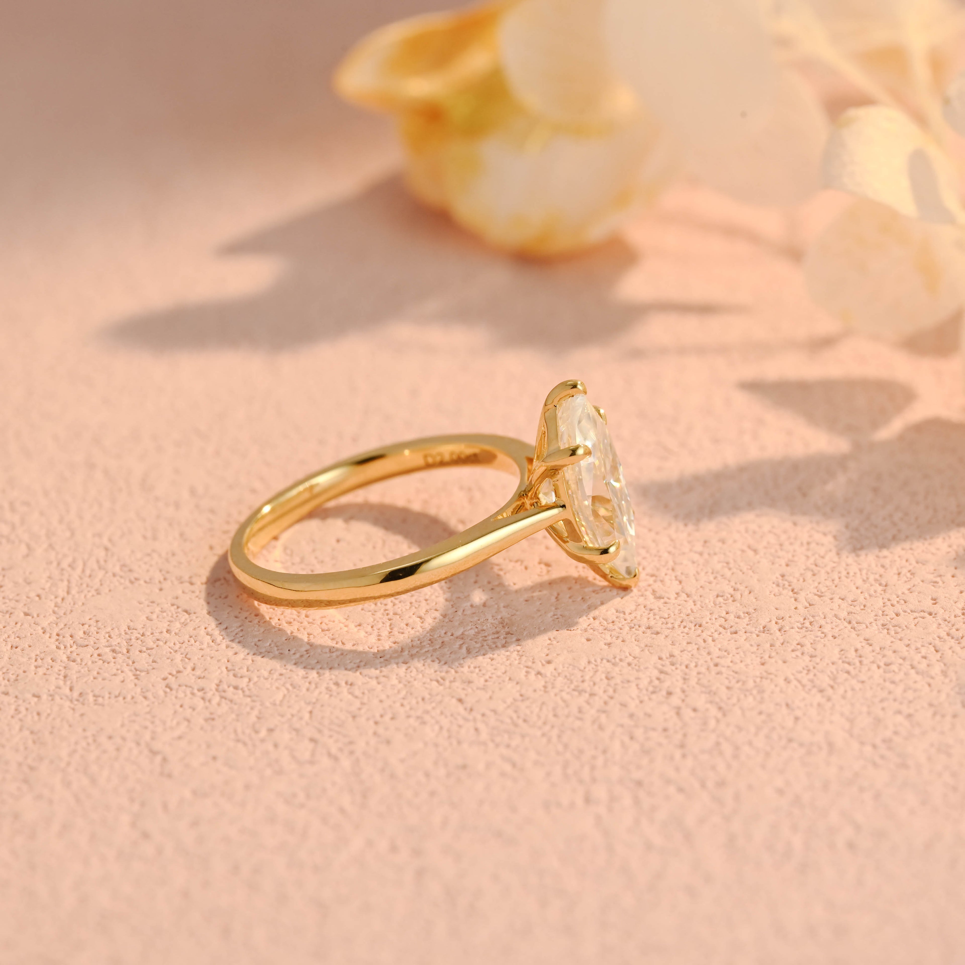 IGI Certified 1-3 Carat Marquise Lab Grown Diamond Ring | D VS1 EX | 14K 18K Gold & Platinum