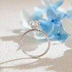 IGI Certified 1-5 Carat D Color VS1 Clarity Radiant Cut Lab Grown Diamond Engagement Ring in 14K/18K Gold or Platinum