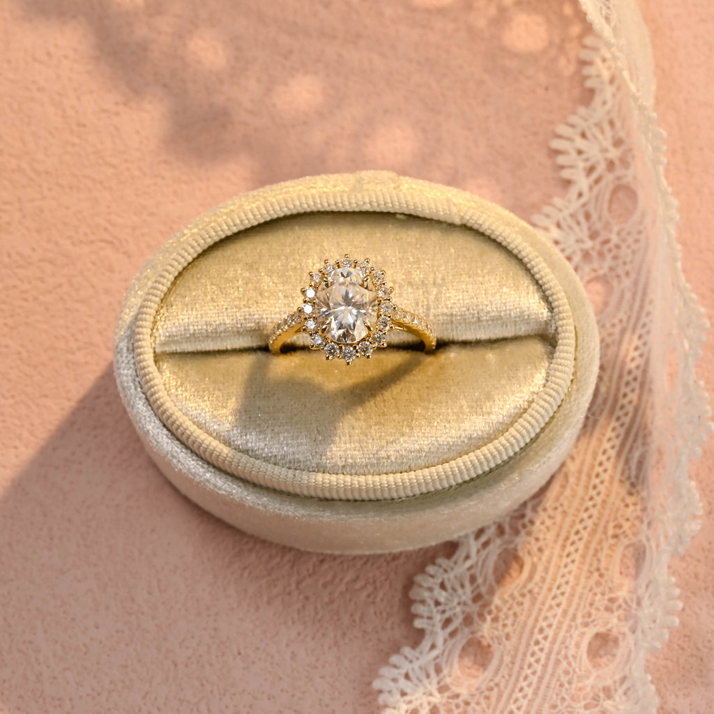 IGI Certified 1-5 Carat Oval Cut Lab Grown Diamond Ring | D VS1 EX | 14K 18K Gold & Platinum