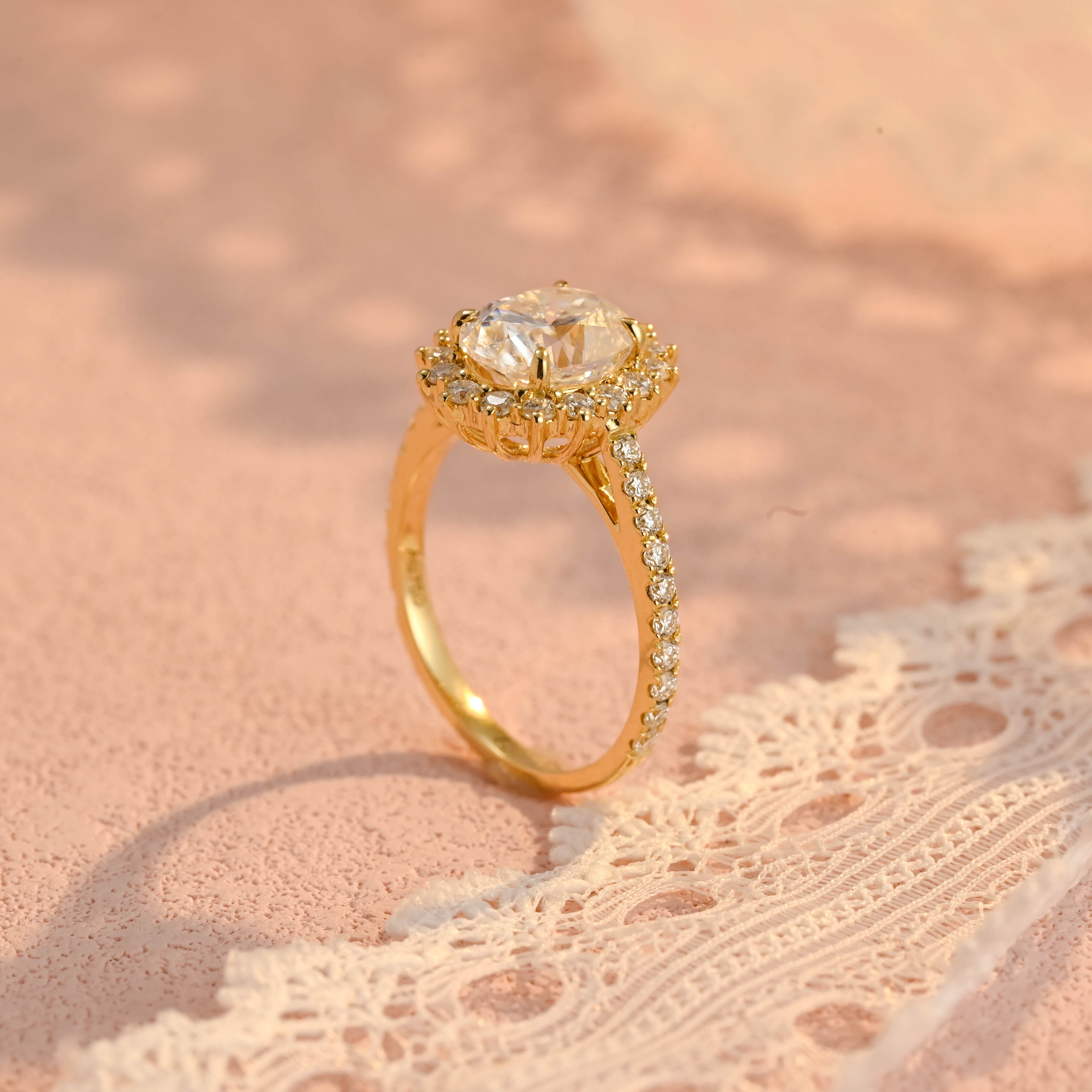 IGI Certified 1-5 Carat Oval Cut Lab Grown Diamond Ring | D VS1 EX | 14K 18K Gold & Platinum