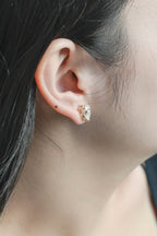 IGI Certified Pear Shaped Lab Grown Diamond Stud Earrings | D VS1 EX | 1-3 CTW | 14K 18K Gold