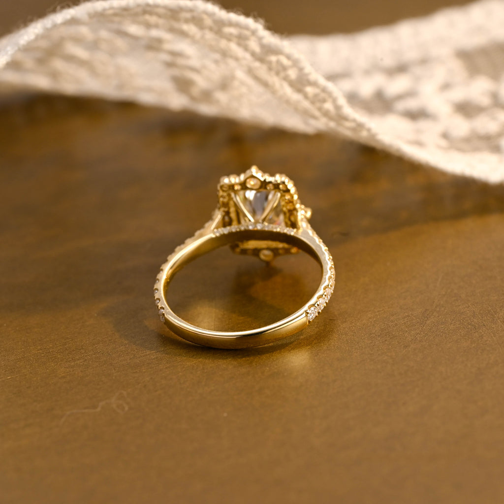 IGI Certified 1-5 Carat Radiant Cut Lab Grown Diamond Ring | D VS1 EX | 14K 18K Gold & Platinum