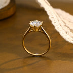 IGI Certified 1-5 Carat Round Brilliant Lab Grown Diamond Ring | D VS1 Ideal Cut | 14K 18K Gold & Platinum