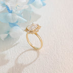 IGI Certified 1-5 Carat Emerald Cut Lab Grown Diamond Ring | D VS1 EX | 14K 18K Gold
