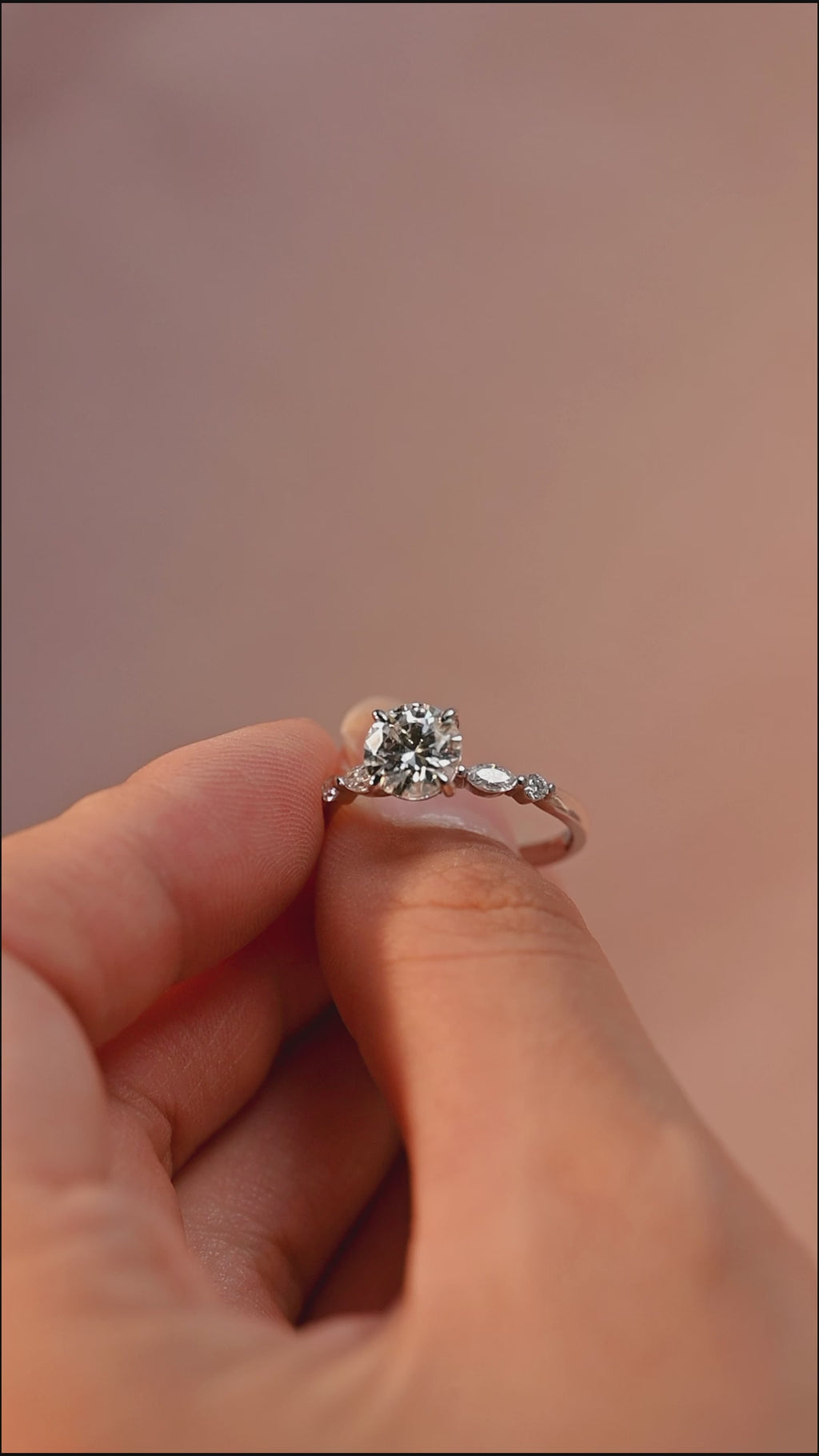 IGI Certified 1-5 Carat Round Brilliant Lab Grown Diamond Ring | D VS1 Ideal Cut | 14K 18K Gold & Platinum