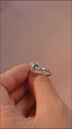 IGI Certified 1-5 Carat Round Brilliant Lab Grown Diamond Ring | D VS1 Ideal Cut | 14K 18K Gold & Platinum